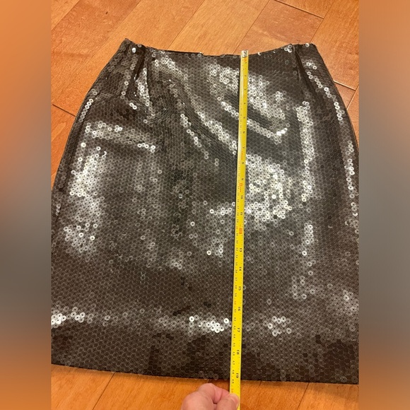 Michael Kors dark grey sequence mini skirt - Picture 12 of 12